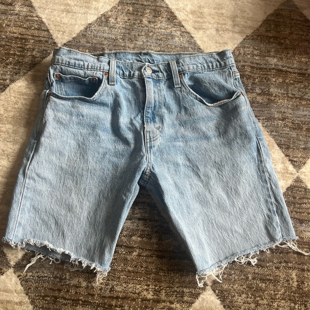 Levi’s Blue Denim Shorts